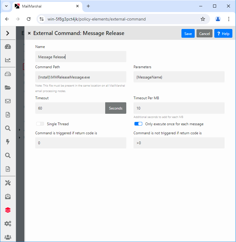 element-external-comand