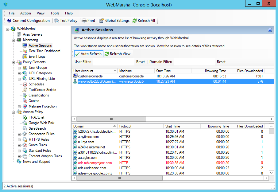 Understanding the Console
